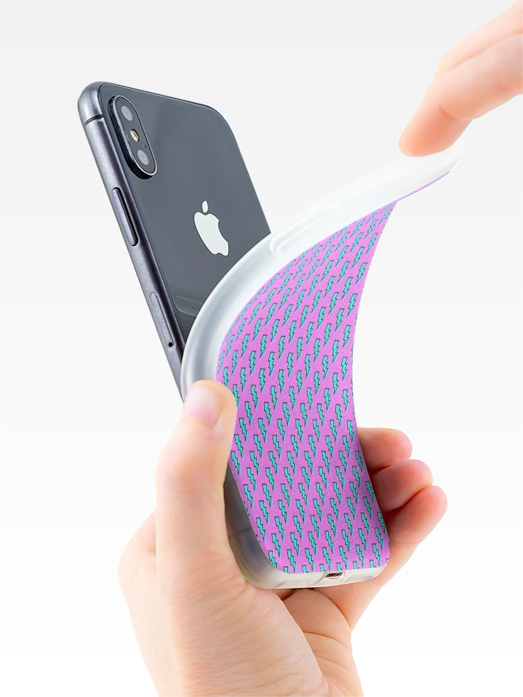Thumbnail 4 of 5, iPhone Case, Throwback Lightning Pattern designed and sold by MyTribePatterns.