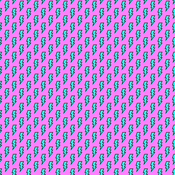 Artwork thumbnail, Throwback Lightning Pattern by MyTribePatterns