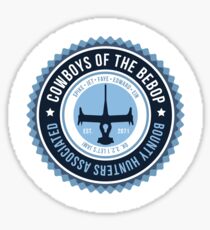 Spaces Cowboys Sticker