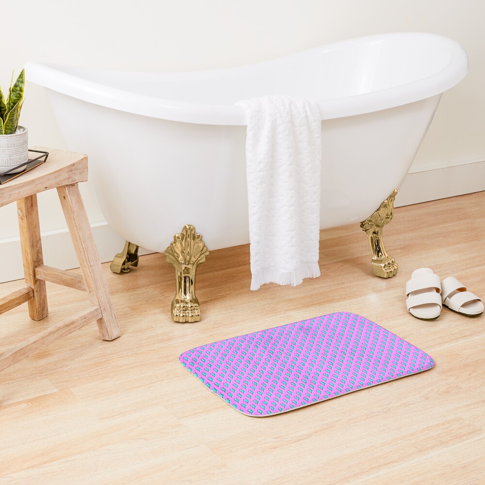 Item preview, Bath Mat designed and sold by MyTribePatterns.