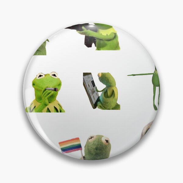 Item preview, Kermit meme sticker set designed and sold by Lia Kolor.