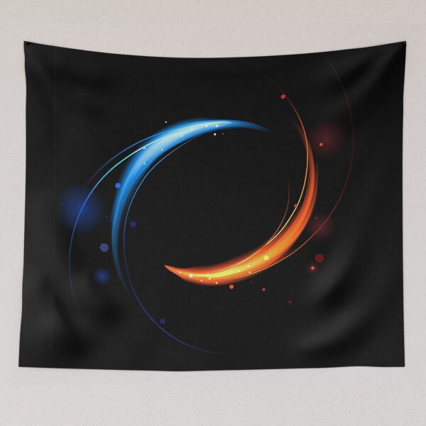 Item preview, Red and blue flames designed and sold by Blackmoon9.