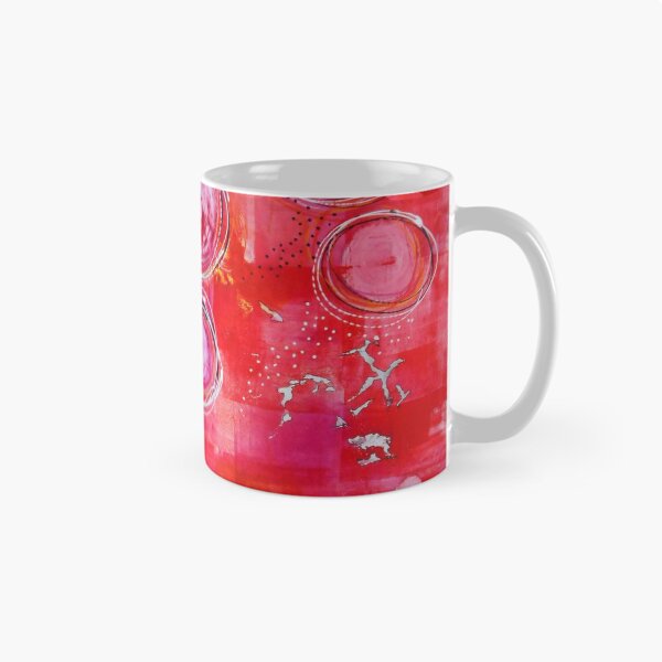 Item preview, Pink Circle Aura Abstract designed and sold by CeeCeeArt.