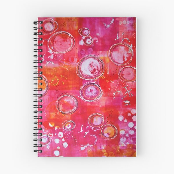 Item preview, Pink Circle Aura Abstract designed and sold by CeeCeeArt.