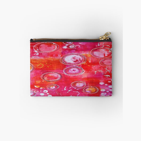 Item preview, Pink Circle Aura Abstract designed and sold by CeeCeeArt.