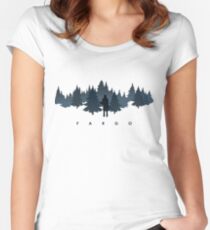 F A R G O Women's Fitted Scoop T-Shirt
