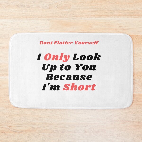 Item preview, Humour text for Short people designed and sold by TextyQuotes.