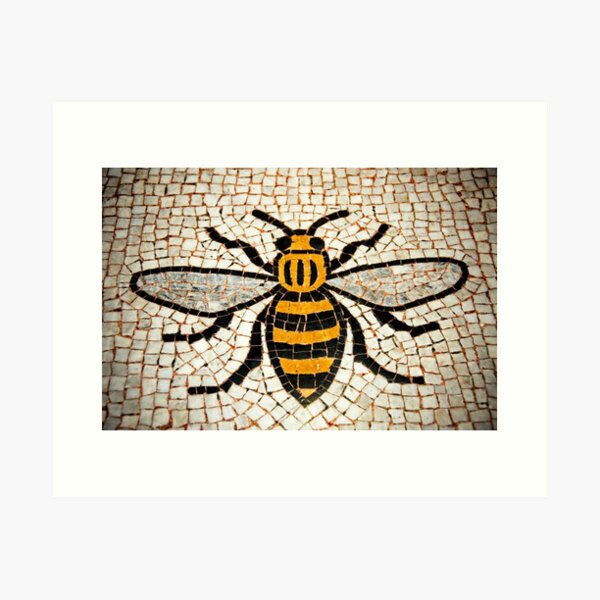 Manchester Bee Art Print