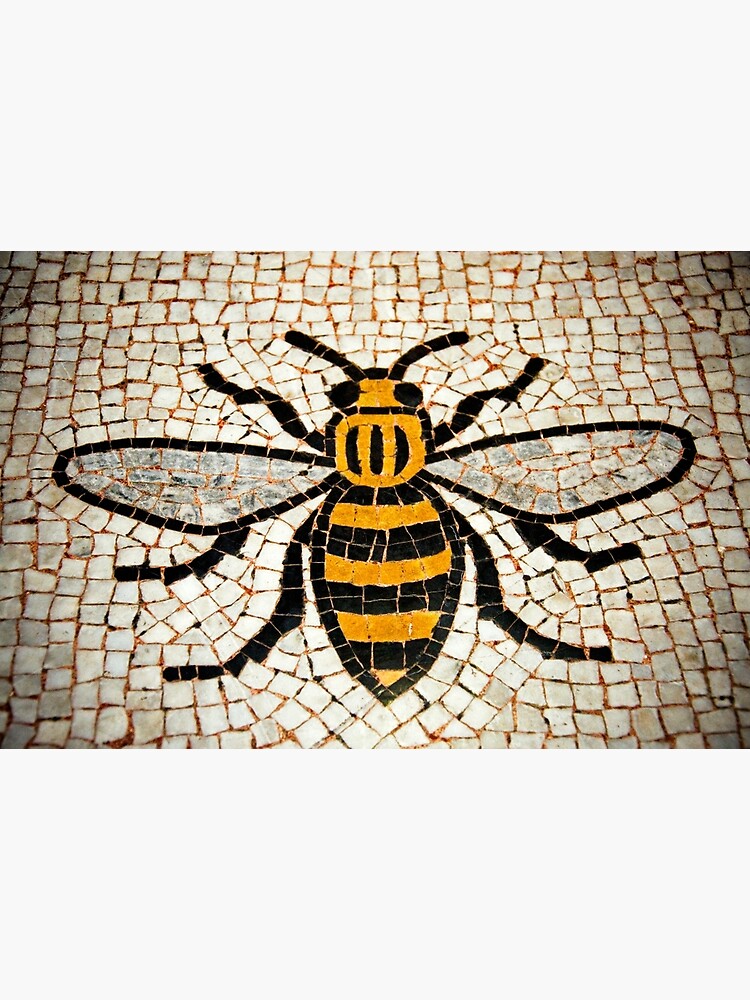 "Manchester Bee" Framed Art Print for Sale by daztazer Redbubble