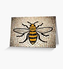 Manchester Bee Greeting Card