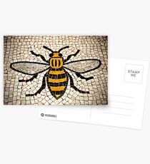 Manchester Biene Postkarten