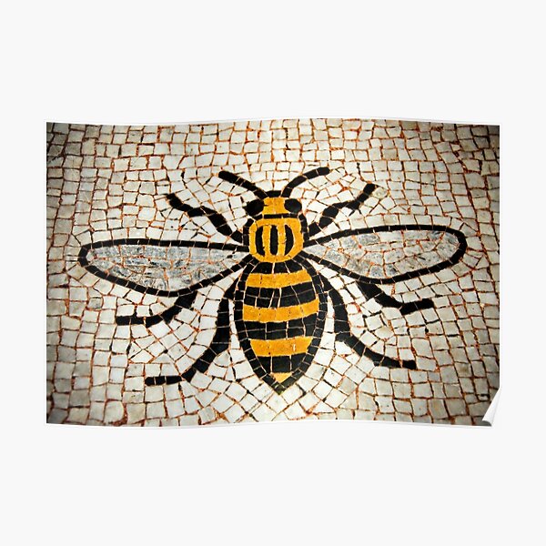 Manchester Bee Poster