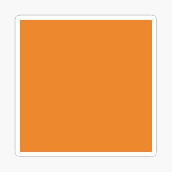Item preview, PLAIN CADMIUM ORANGE-OVER 100 SHADES OF ORANGE ON OZCUSHIONS designed and sold by ozcushions.