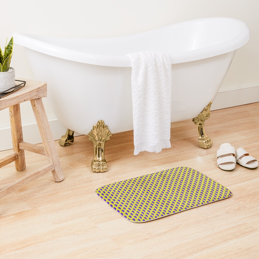 Item preview, Bath Mat designed and sold by MyTribePatterns.