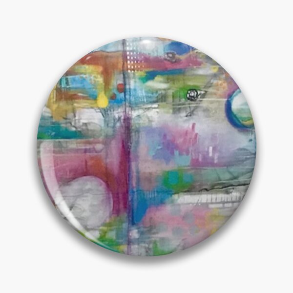 Item preview, Colorful Abstract Expressionist Painting designed and sold by CeeCeeArt.