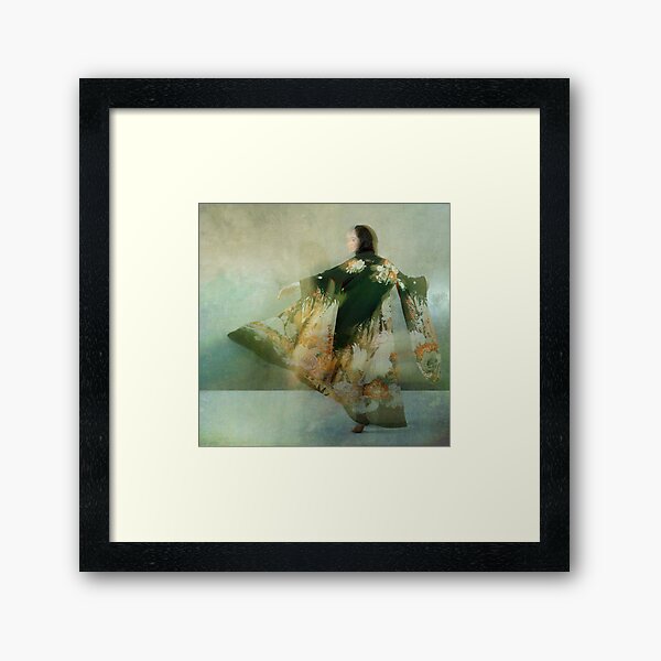 Go for the moon. If you don't get it, you'll still be heading for a star. Framed Art Print