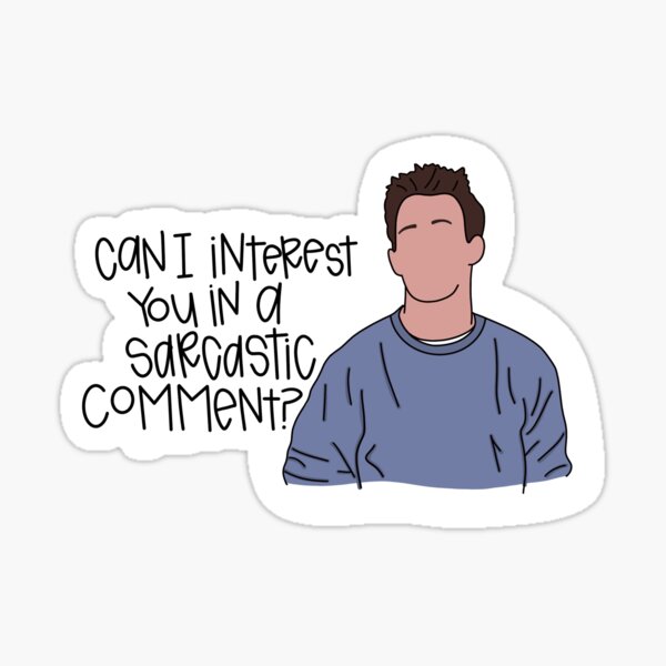 Can I interest you in a sarcastic comment? Sticker