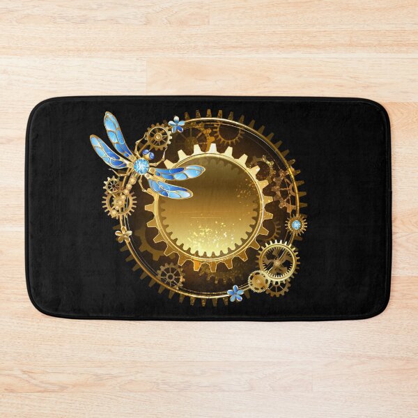 Item preview, Banner with steampunk dragonfly designed and sold by Blackmoon9.