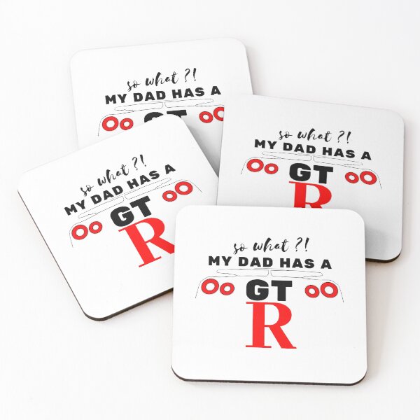 Item preview, So what?! My dad has a GTR! (Design Light Background) designed and sold by loliamartist.