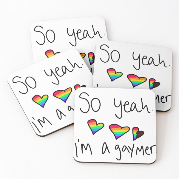 Item preview, so yeah im a gaymer designed and sold by abbeylentz.