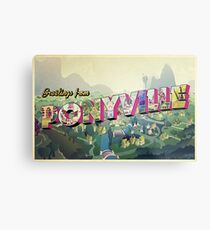 Greetings from Ponyville Metal Print