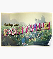 Greetings from Ponyville Poster