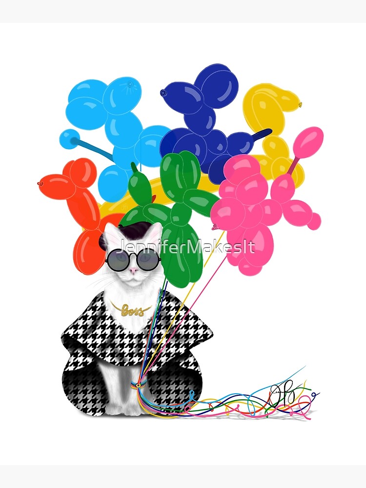 Boss Babe Balloon Dogs by JenniferMakesIt
