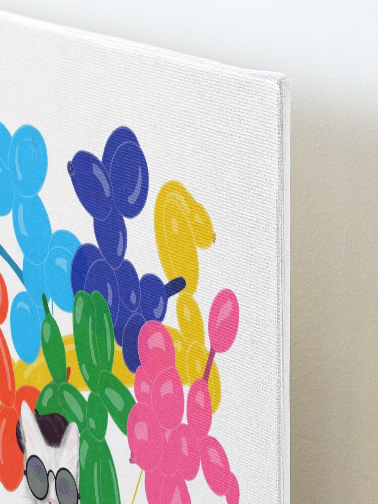 Alternate view of Boss Babe Balloon Dogs Mounted Print