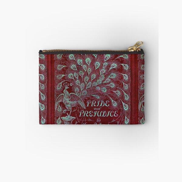 Item preview, Pride and Prejudice, 1894 Peacock Cover in Red designed and sold by MeganSteer.