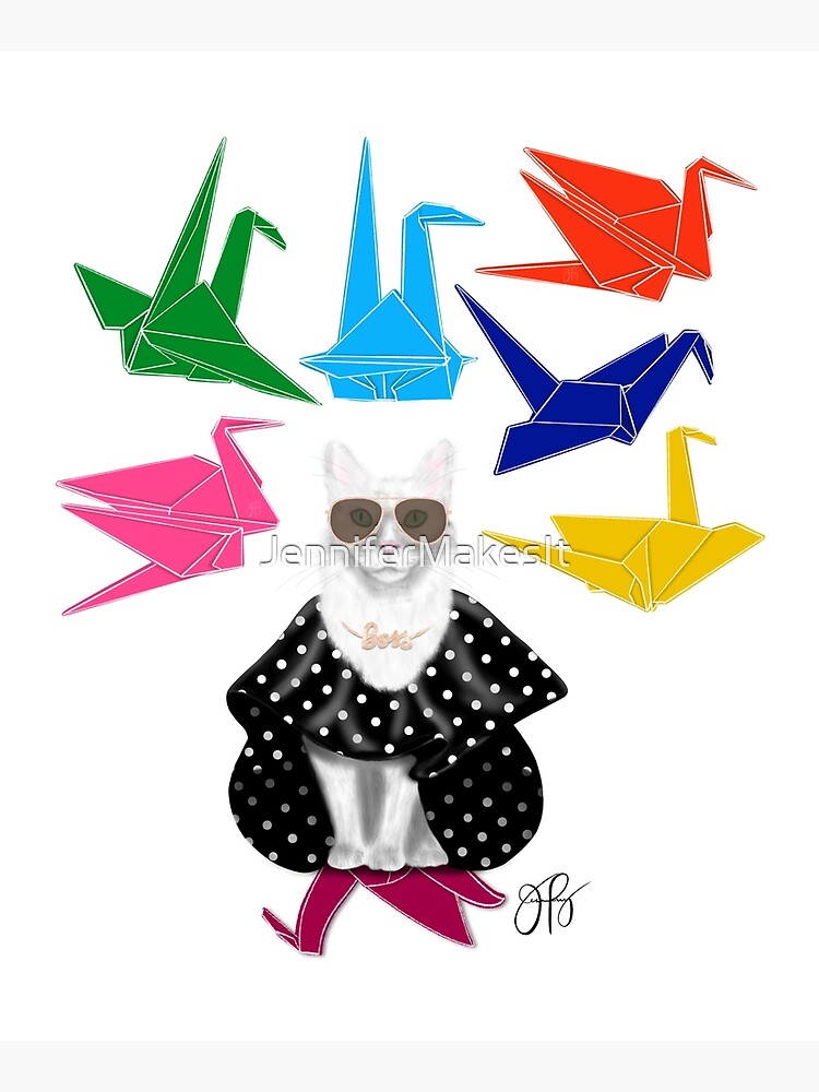 Boss Babe Origami Birds by JenniferMakesIt