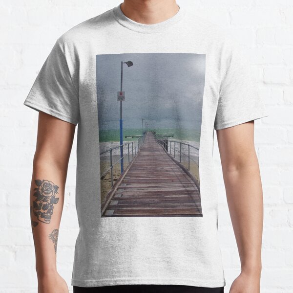Coogee Jetty In The Rain Classic T-Shirt