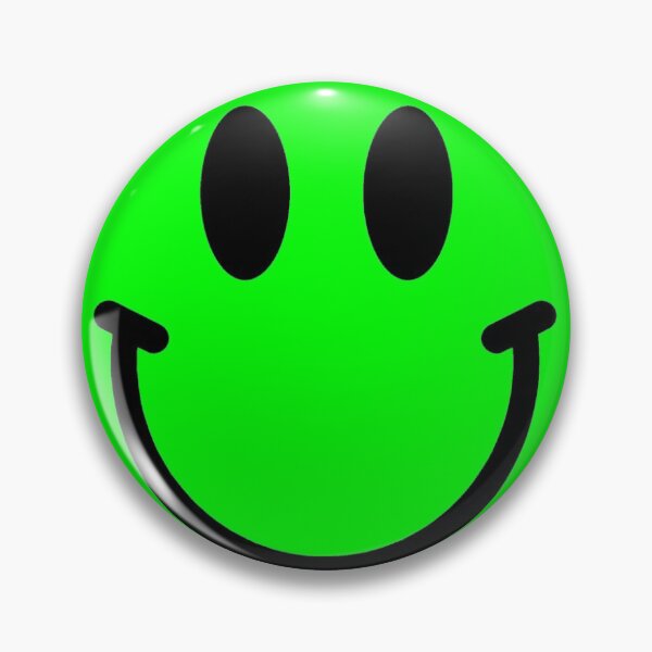 Item preview, NEON GREEN SMILEY designed and sold by mollyedel.