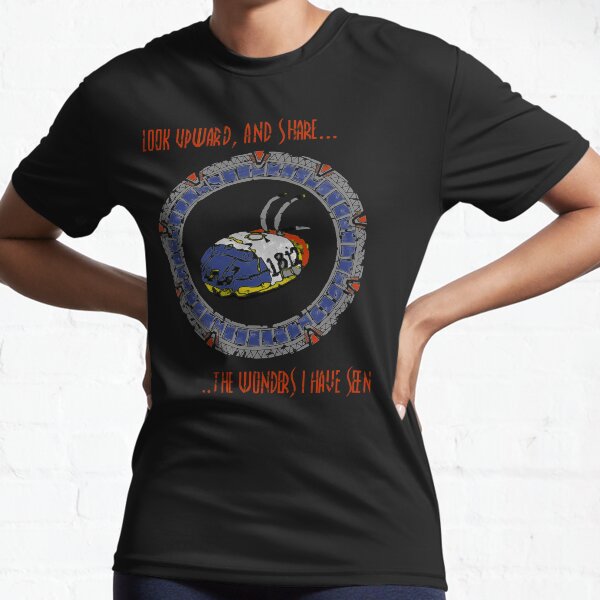 Starscape White Active T-Shirt