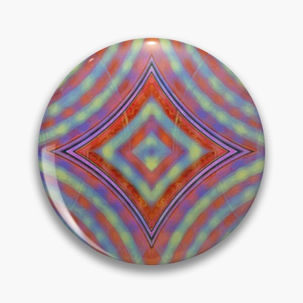 Item preview, Rainbow Glory - striped diamond star circle geometric shape pattern designed and sold by JaycraveDesigns.
