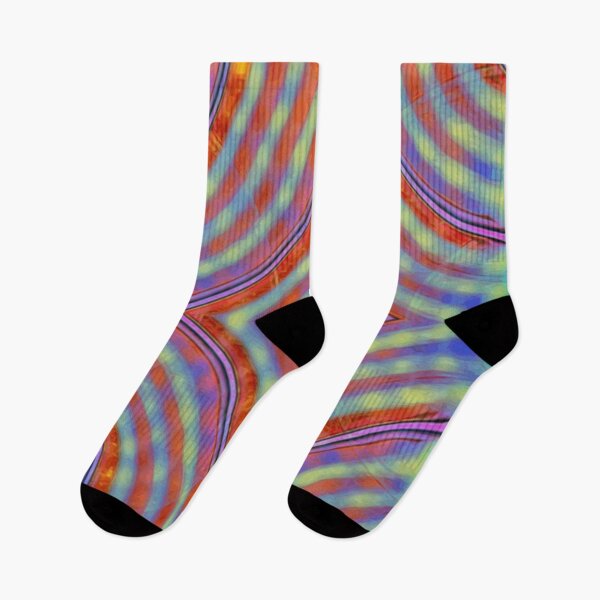 Item preview, Rainbow Glory - striped diamond star circle geometric shape pattern designed and sold by JaycraveDesigns.