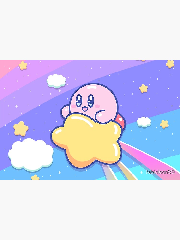 Kirby Flying UP the SKY by fabioleon89