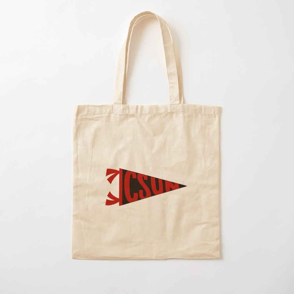 Cal State Northridge Csun Pennant Tote Bag By Mbusfield Redbubble