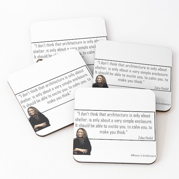 Item preview, Zaha Hadid Quote designed and sold by Jess Castro.
