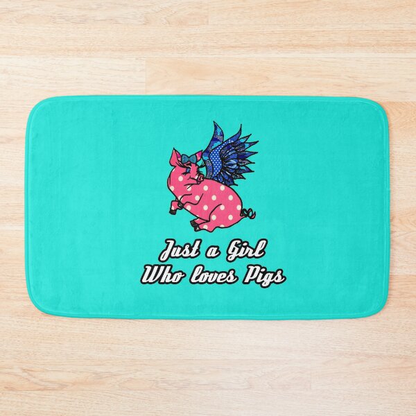 Item preview, Just a girl who loves pigs designed and sold by artbyomega.