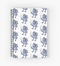 lil Silver Chariot - JoJo's bizarre adventure Spiral Notebook