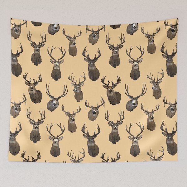 Item preview, Whitetail and Mule Deer Hunting Lovers Father's Day Decor  designed and sold by CynthiaCharlene.