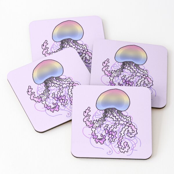 Item preview, Asexual Pride Jellyfish - Asexual/Panromantic designed and sold by CadenceLG.