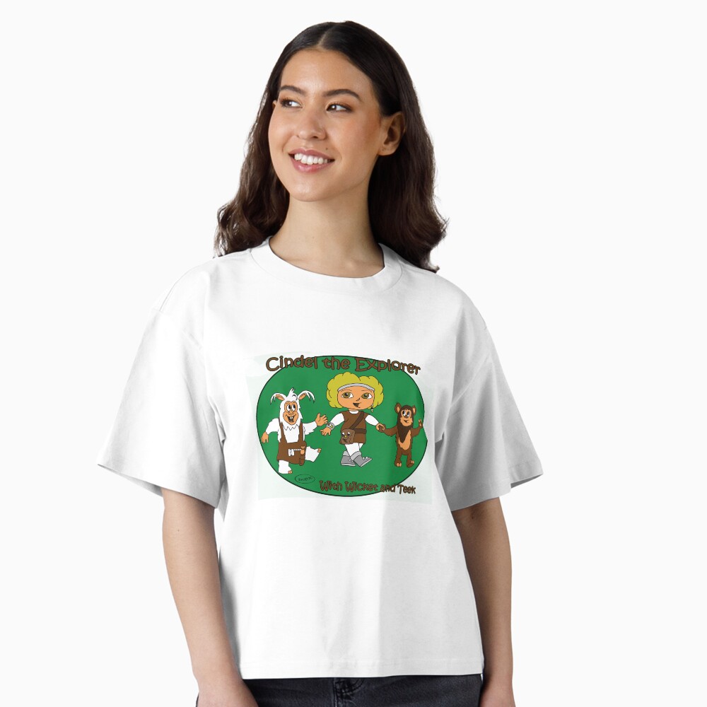 Vista previa del artículo con la obra «Camiseta holgada boxy», diseñado y vendido por BreteKosan.