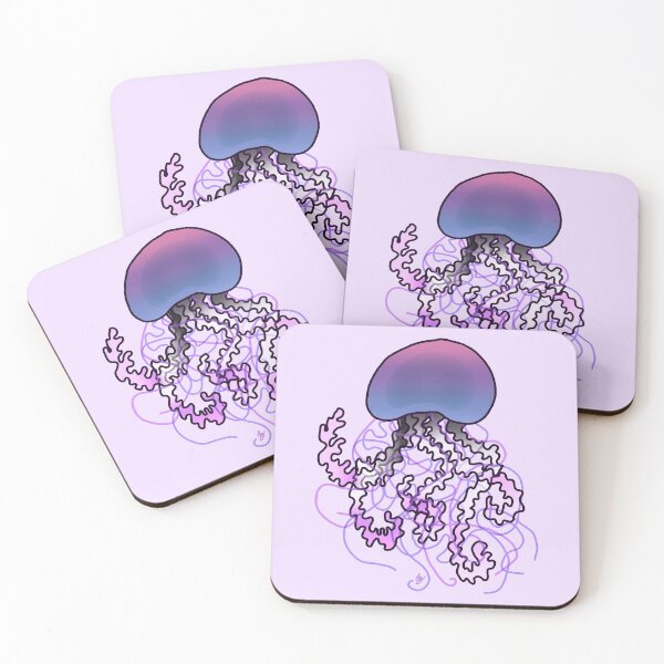 Item preview, Asexual Pride Jellyfish - Asexual/Biromantic designed and sold by CadenceLG.