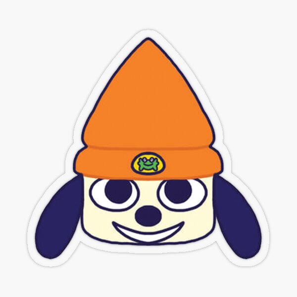 Vista previa del artículo con la obra «Parappa The Rapper (Serie de personajes de juegos de ritmo olvidado)», diseñado y vendido por MajestyApparel.