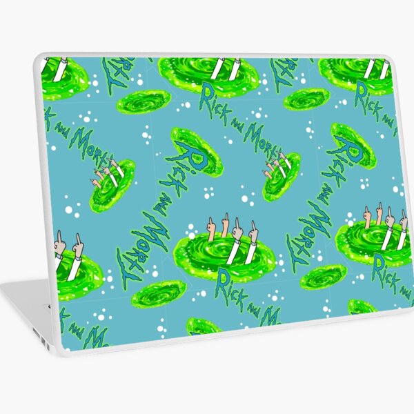 Rick and Morty Laptop Skin