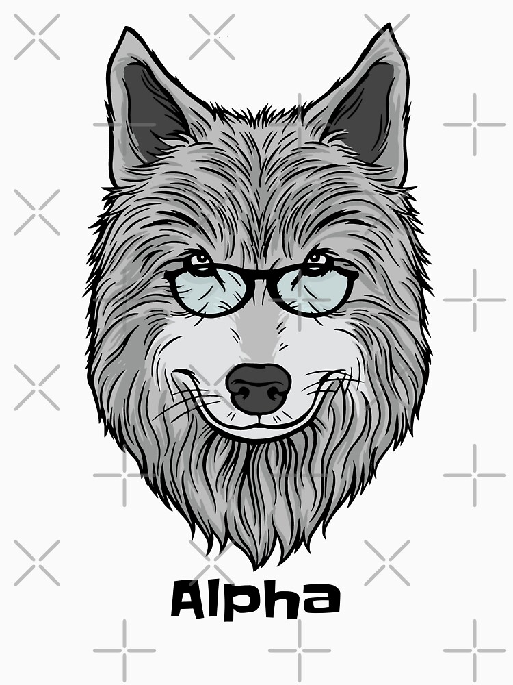 wolf 3d glasses shirt