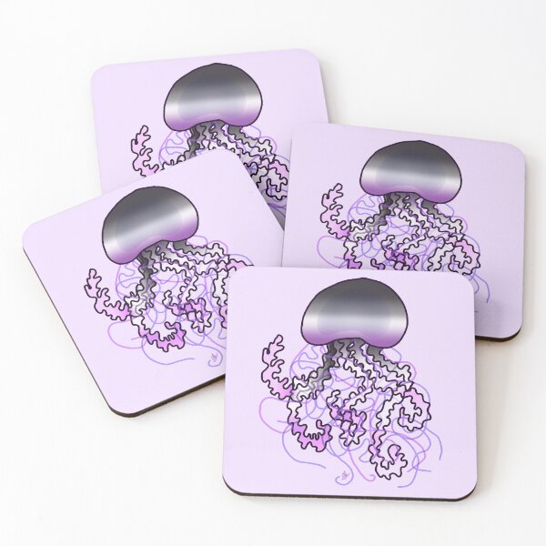 Item preview, Asexual Pride Jellyfish designed and sold by CadenceLG.
