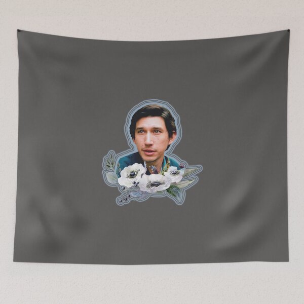 Item preview, Adam Driver in Paterson With Flowers designed and sold by morganmeaux.