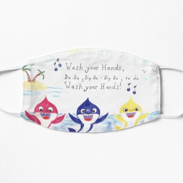 13. Wash your hands By James Ross Flat Mask